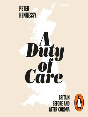 cover image of A Duty of Care